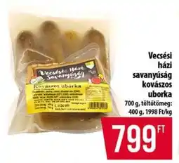 Coop Vecsési házi savanyúság kovászos uborka ajánlat