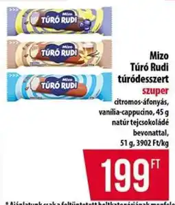 Coop Mizo Túró Rudi túródesszert ajánlat