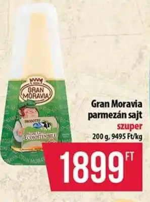 Coop Gran Moravia Parmezán sajt ajánlat
