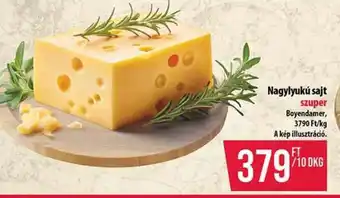 Coop Nagylukú sajt ajánlat