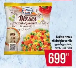 Coop FEVITA RIZSES ZÖLDSÉGKEVERÉK ajánlat