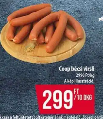 Coop Coop Bécsi virsli ajánlat