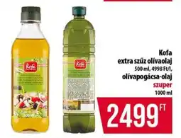 Coop Kofa extra szűz olívaolaj ajánlat