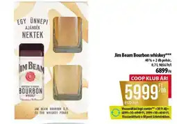 Coop JIM BEAM Bourbon whiskey ajánlat