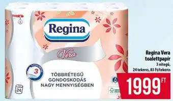 Coop Regina Vera toalettpapír ajánlat