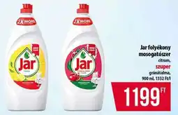 Coop Jar folyékony mosogatószer ajánlat