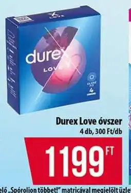 Coop Durex Love óvszer ajánlat
