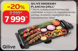 Auchan QILIVE 600203391 PLANCHA GRILL ajánlat