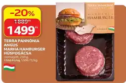 Auchan TERRA PANNONIA ANGUS MARHA HAMBURGER HÚSPOGÁCSA ajánlat