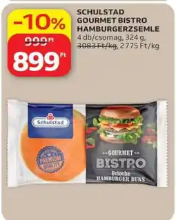 Auchan Schulstad Gourmet Bistro Hamburgerzsemle ajánlat