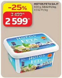 Auchan HOTOS FETA SAJT ajánlat