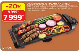 Auchan QILIVE 600203391 PLANCHA GRILL ajánlat