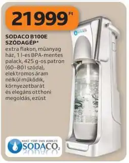 Auchan SODACO B100E SZÓDAGÉP ajánlat