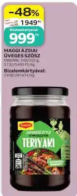 Auchan MAGGI ÁZSIAI ÜVEGES SZÓSZ ajánlat
