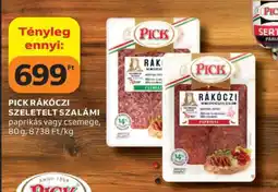 Auchan PICK Rákóczi szeletelt szalámi ajánlat