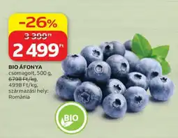 Auchan Bio áfonya ajánlat
