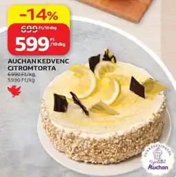 Auchan AUCHAN KEDVENC CITROMTORTA ajánlat