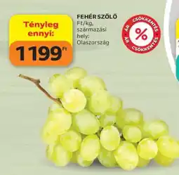 Auchan Fehér szőlő ajánlat