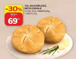 Auchan TELJES KIŐRLÉSŰ BÉCSI ZSEMLE ajánlat