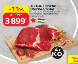 Auchan Auchan Kedvenc Marhalapocka ajánlat