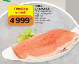 Auchan Friss lazacfilé ajánlat