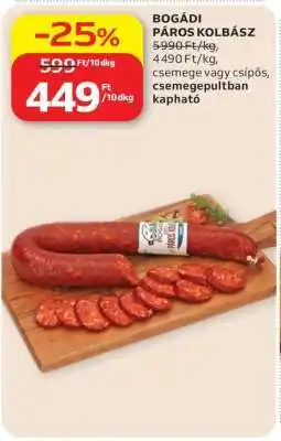 Auchan BOGÁDI PÁROS KOLBÁSZ ajánlat