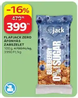 Auchan FLAPJACK ZERO ÁFONYÁS ZABSZELET ajánlat