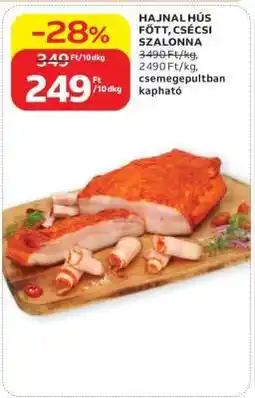 Auchan HAJNAL HÚS FŐTT CSÉCSI SZALONNA ajánlat