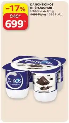 Auchan DANONE Oikos krémjoghurt ajánlat