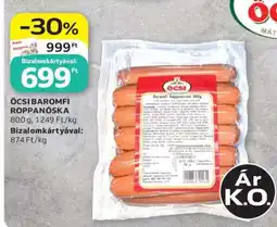 Auchan Öcsi Baromfi Roppanóska ajánlat