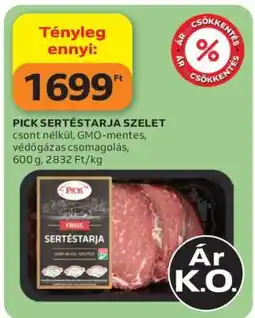 Auchan PICK Sertéstarja Szelet ajánlat
