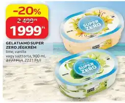 Auchan Gelatiamo Super Zero jégkrém ajánlat