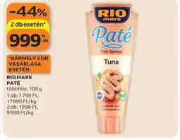 Auchan RIO MARE Paté ajánlat