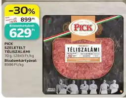 Auchan PICK Szeletelt téliszalámi ajánlat