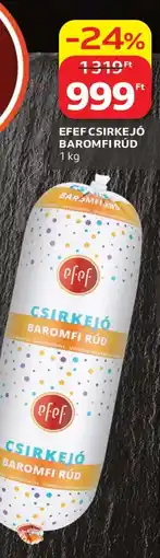 Auchan EFEF CSIRKEJÓ BAROMFI RÚD ajánlat