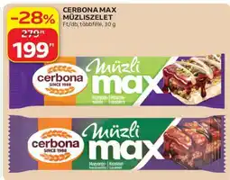 Auchan Cerbona Max müzliszelet ajánlat