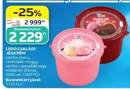Auchan LEDO CSALÁDI JÉGKRÉM ajánlat