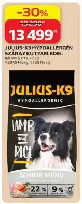 Auchan JULIUS-K9 Hypoallergén Száraz Kutyaeledel ajánlat