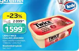 Auchan LEDO TWICE CSALÁDI JÉGKRÉM ajánlat