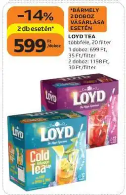 Auchan Loyd tea ajánlat