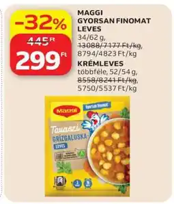 Auchan MAGGI GYORSAN FINOMAT LEVES ajánlat