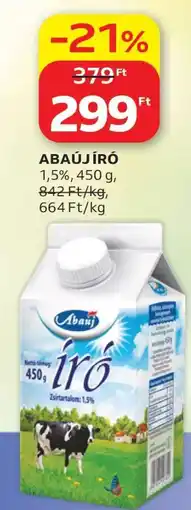Auchan ABAÚJ ÍRÓ ajánlat