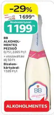 Auchan BB ALKOHOLMENTES PEZSGŐ ajánlat