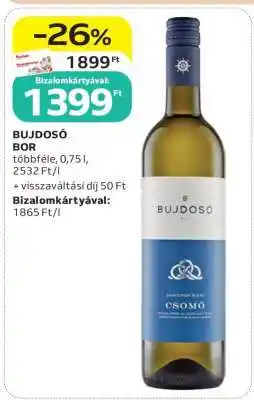 Auchan BUJDOSÓ BOR ajánlat