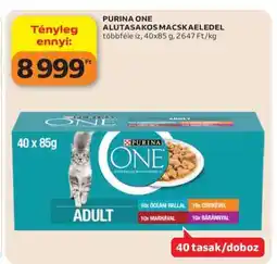 Auchan PURINA ONE ALUTASAKOS MACSKAELEDEL ajánlat