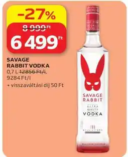 Auchan SAVAGE RABBIT VODKA ajánlat