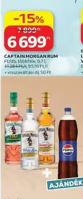 Auchan CAPTAIN MORGAN RUM ajánlat