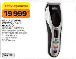 Auchan WAHL COLORPRO VEZETÉK NÉLKÜLI HAJVÁGÓ ajánlat