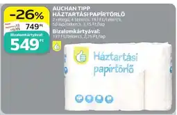 Auchan Auchan Tipp Háztartási Papírtörlő ajánlat
