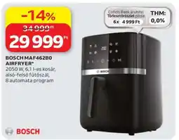 Auchan BOSCH MAF46B0 AIRFRYER ajánlat